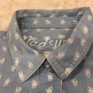 Madewell Demin Pattered Shirt